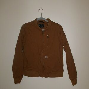 Camel Suede Heavy Duty Jacket Carhartt